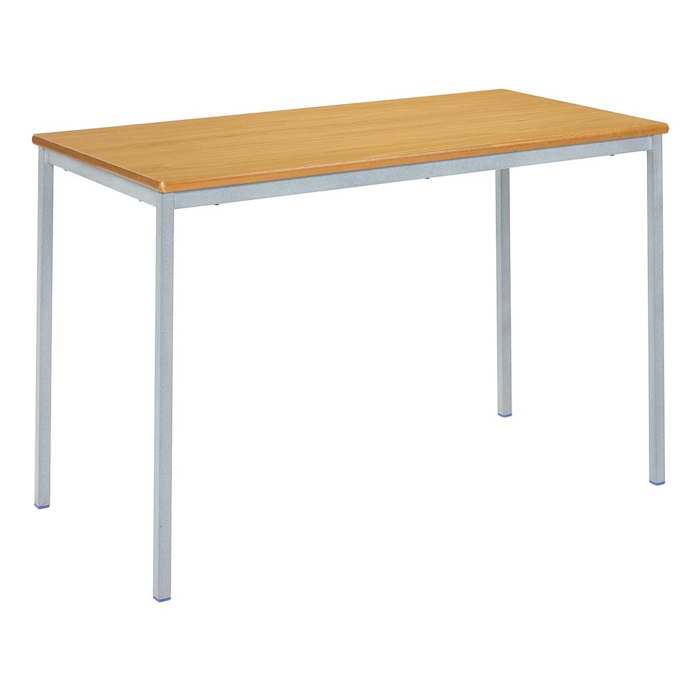 Fully Welded Rectangular Table 110x55x64cm Beech