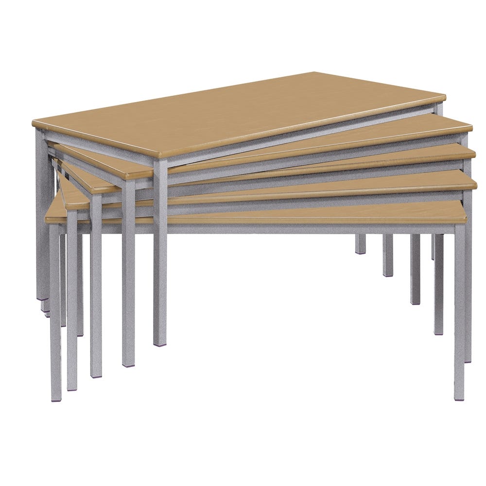 Fully Welded Rectangular Table MDF Edge L1100 x W550mm
