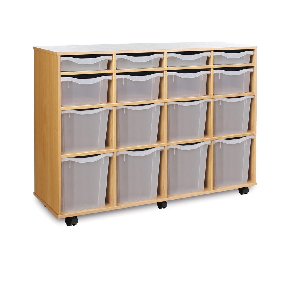 4 Single, 4 Double , 4 Triple & 4 Quad Variety Tray Unit