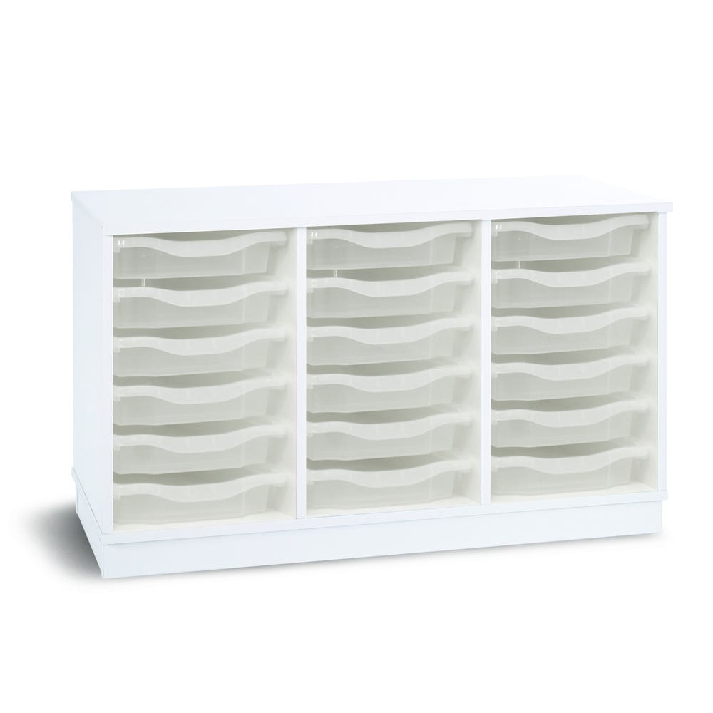 18 Shallow Tray Unit c/w Plinth