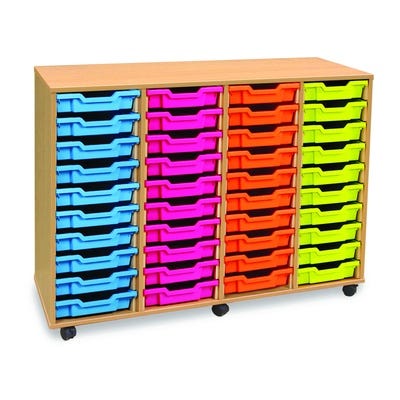 40 Single Tray Unit Clear