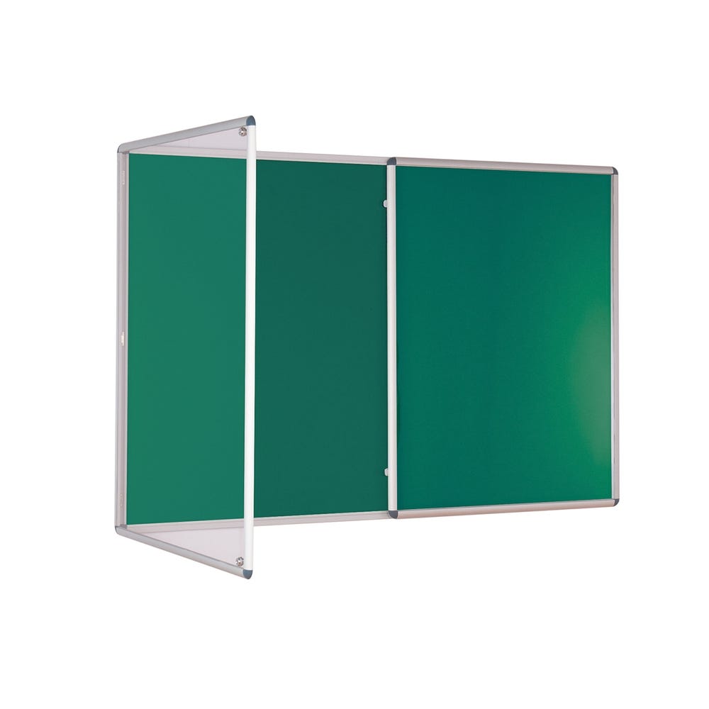 Tamperproof Noticeboard H1200 x W1800mm Green