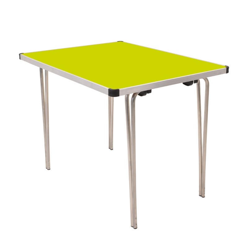 Contour Folding Table 915x610x700mm Acid Green