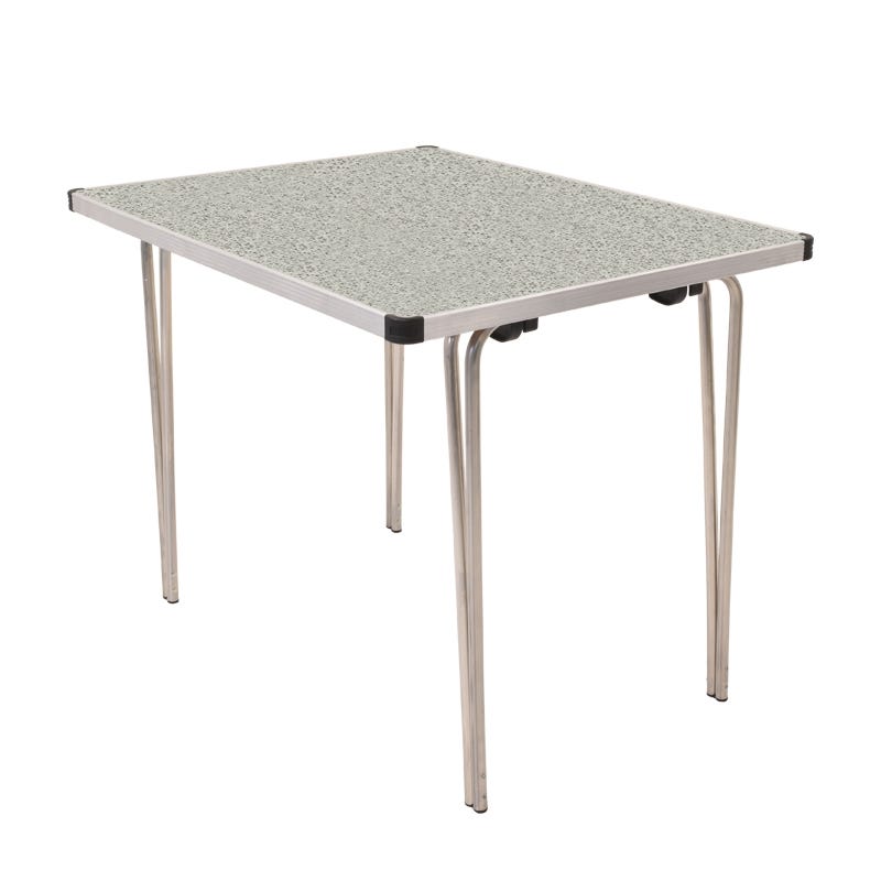 Contour Folding Table 915x685x508mm Snow Grit