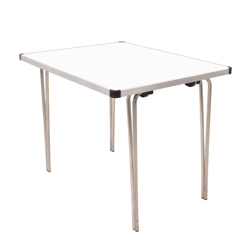 Contour Folding Table 915x685x700mm White