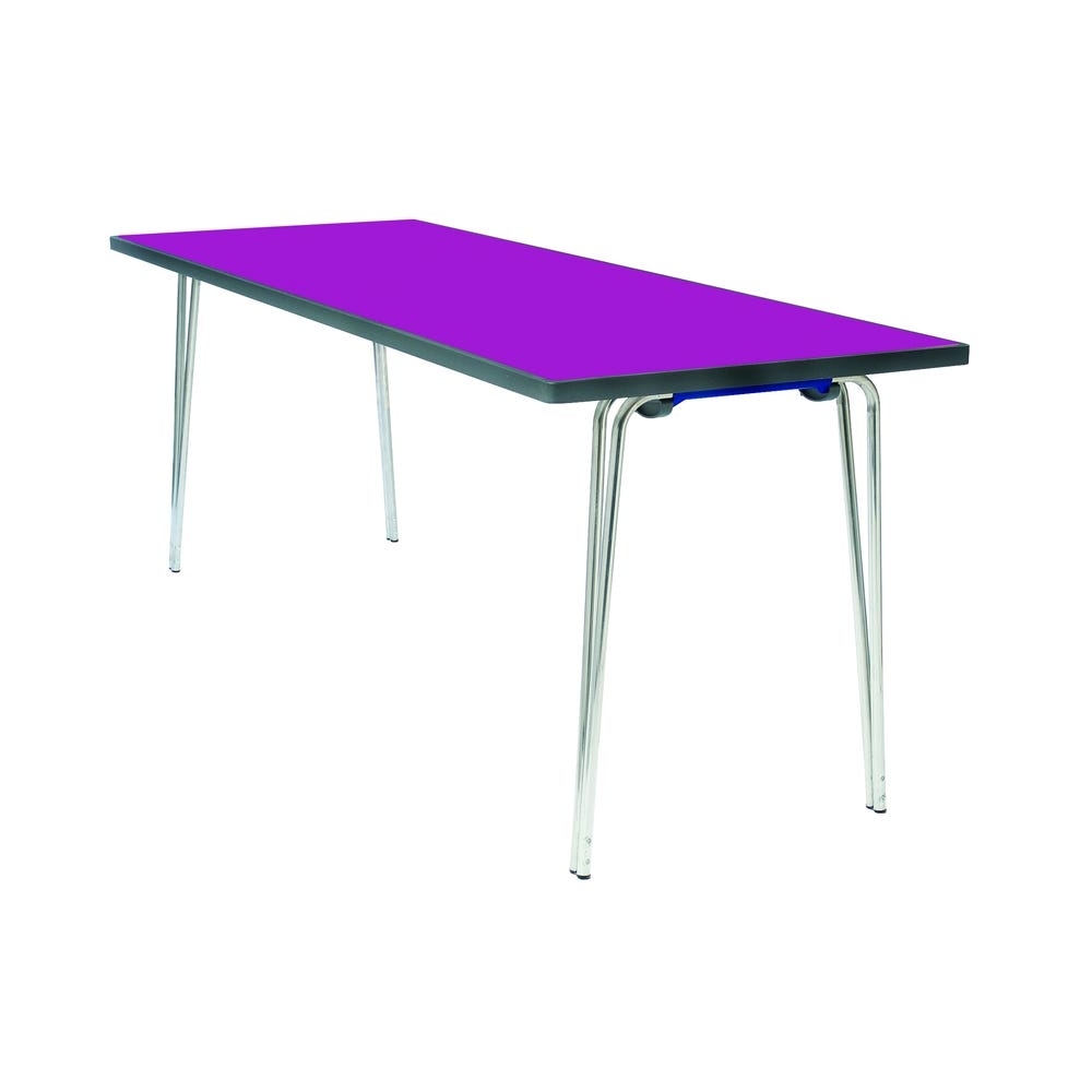 Premier Folding Tables 1520x760x584mm Fuchsia