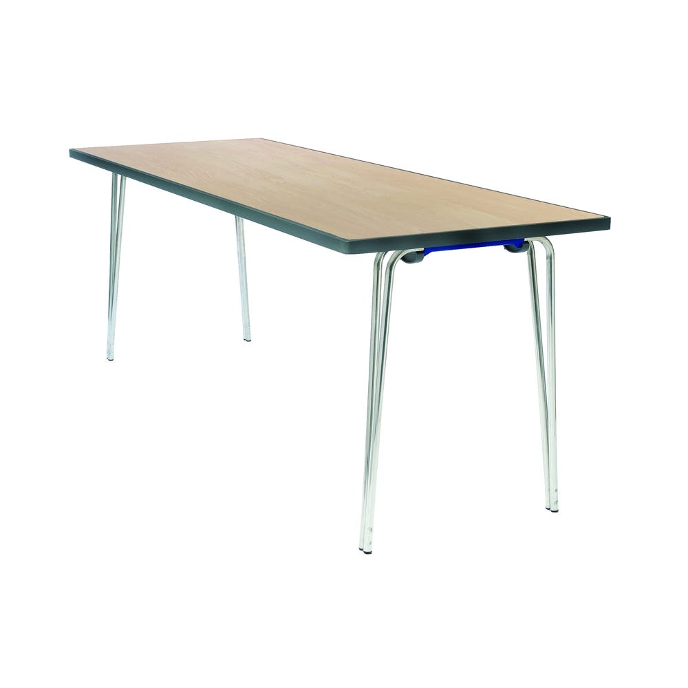 Premier Folding Tables 1830x610x546mm Maple