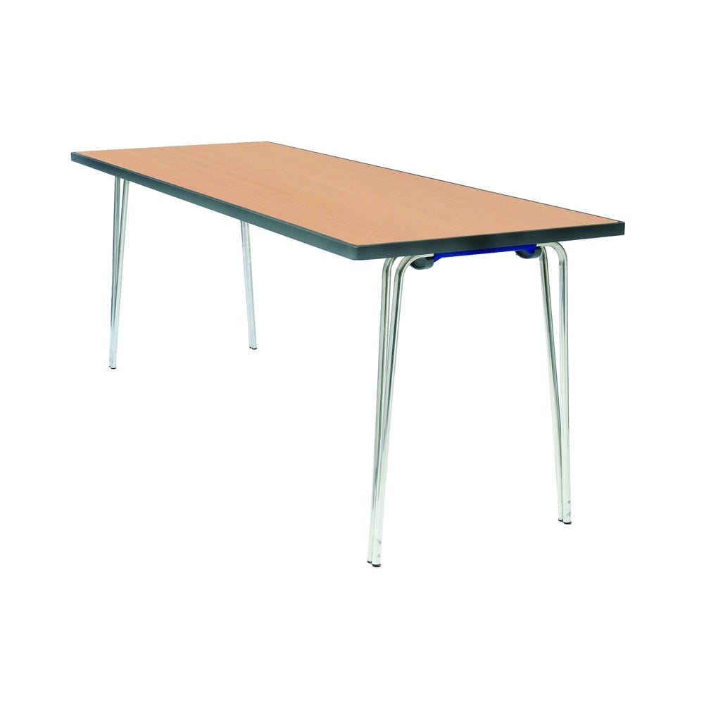 Premier Folding Tables 1830x610x584mm Oak