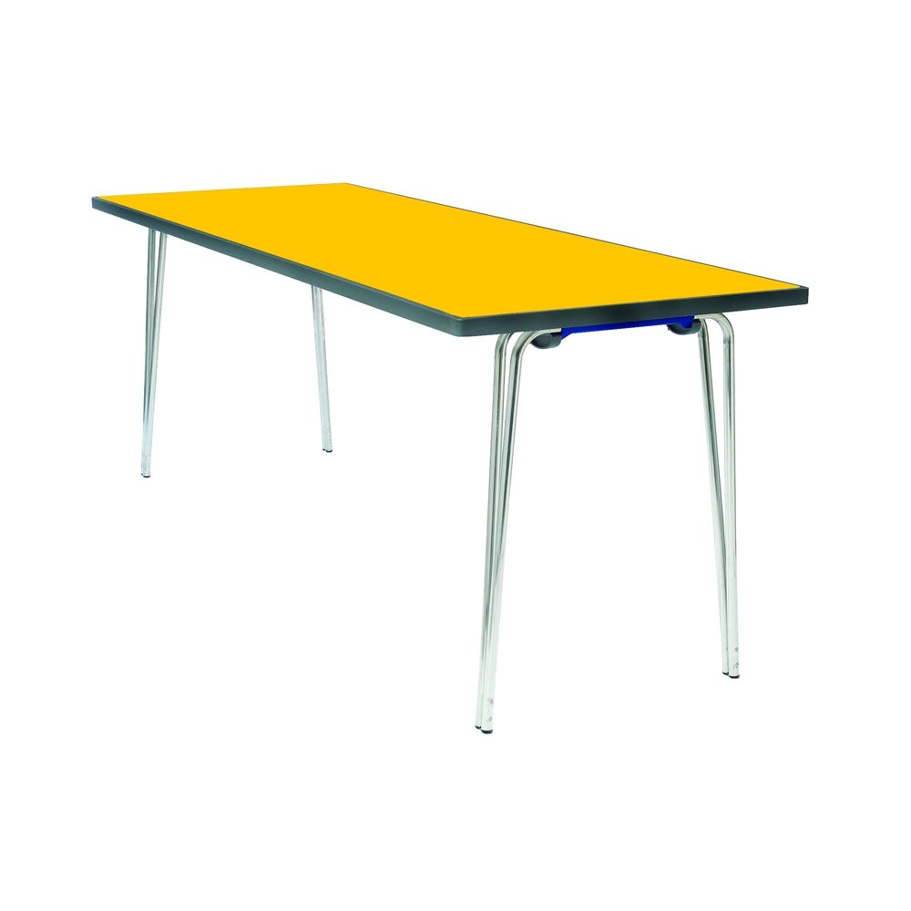 Premier Folding Tables 1830x685x635mm Yellow
