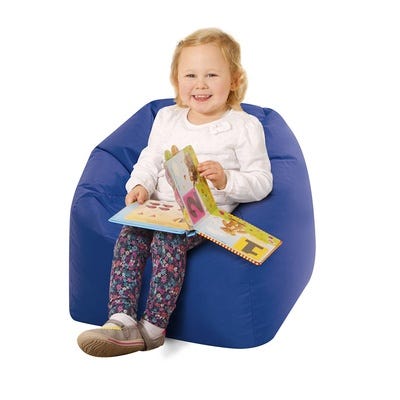 Nursery Bean Bag Chair Blue