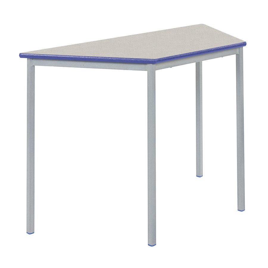 Fully Welded Trapezoid PU Edge Table L1100 x W550mm