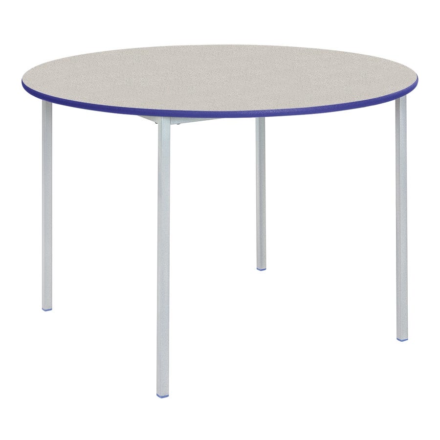 Fully Welded Circ PU Edge 710mm Ailsa Top Blue Edge