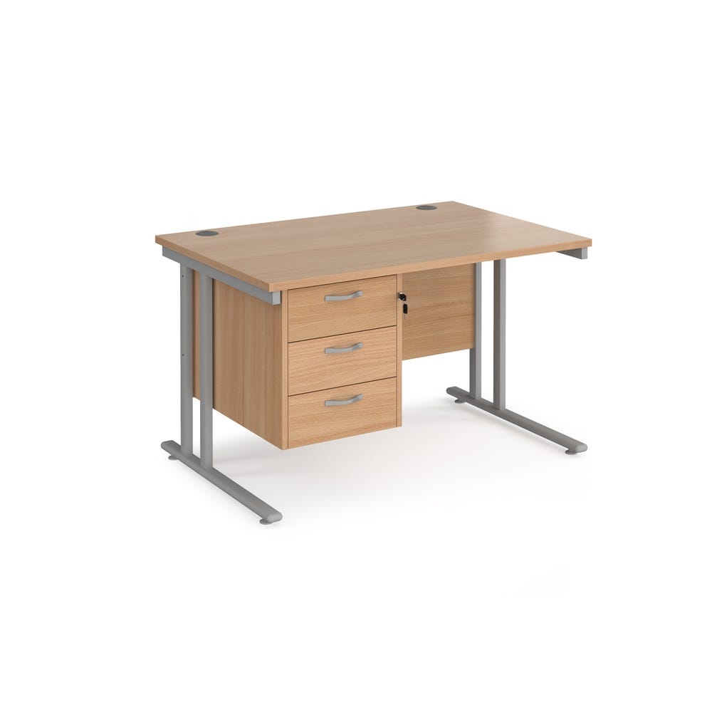 Maestro 25 Three Drawer Desk