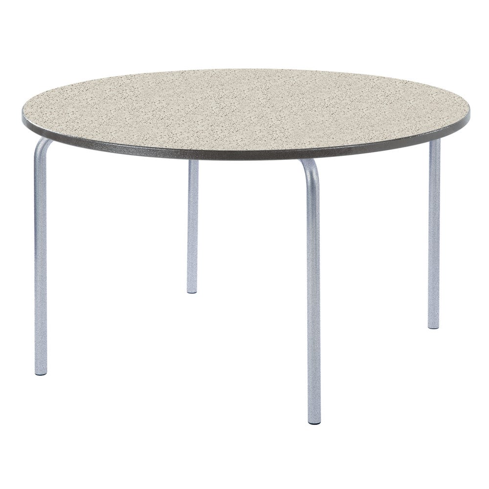 Round Table Charcoal Edge H460mm Grey Speckle