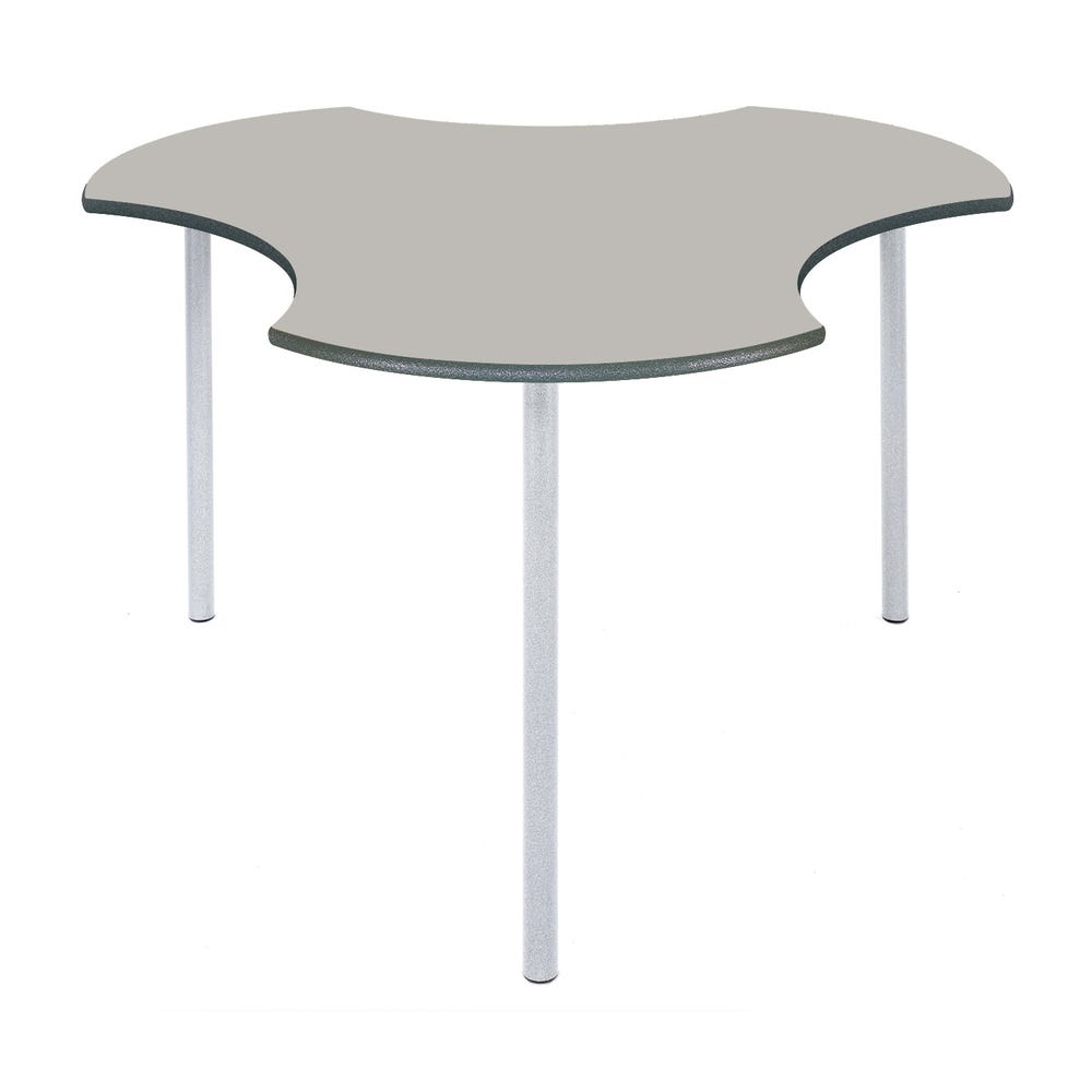 Connect Table Charcoal Edge H710mm Light Grey