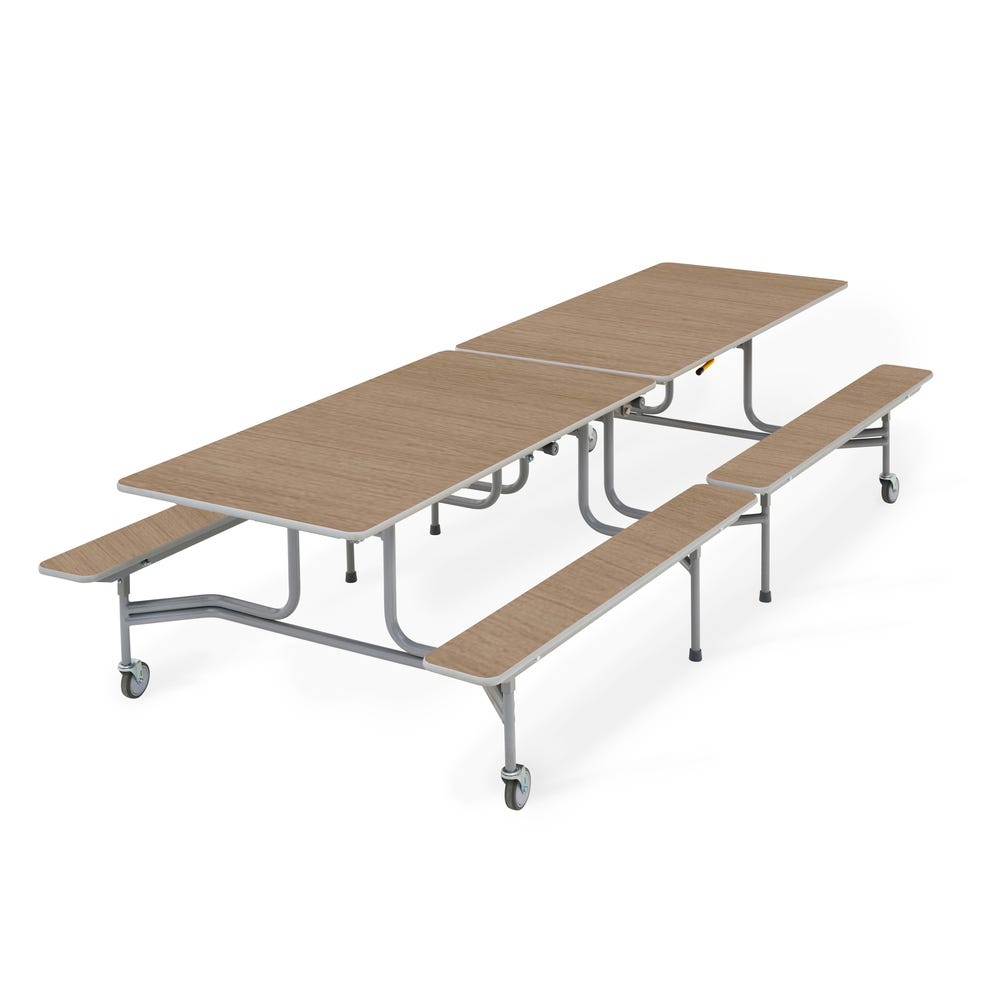 BY Bench Folding Dining Table 12 Seats Oak
