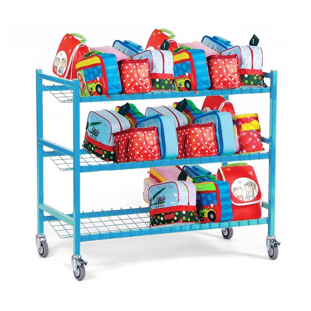 Lunchbox Trolley large Cyan