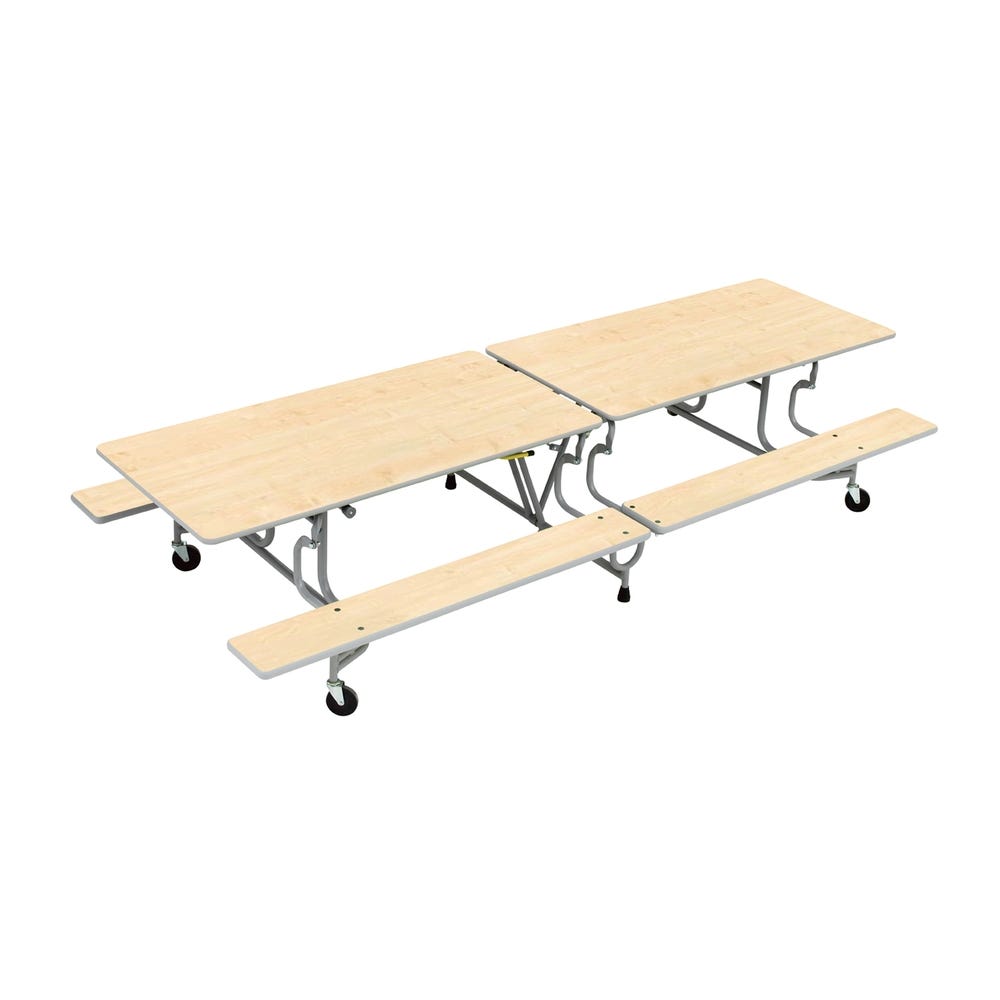 BY Bench Folding Dining Table 16 Seats Maple H740