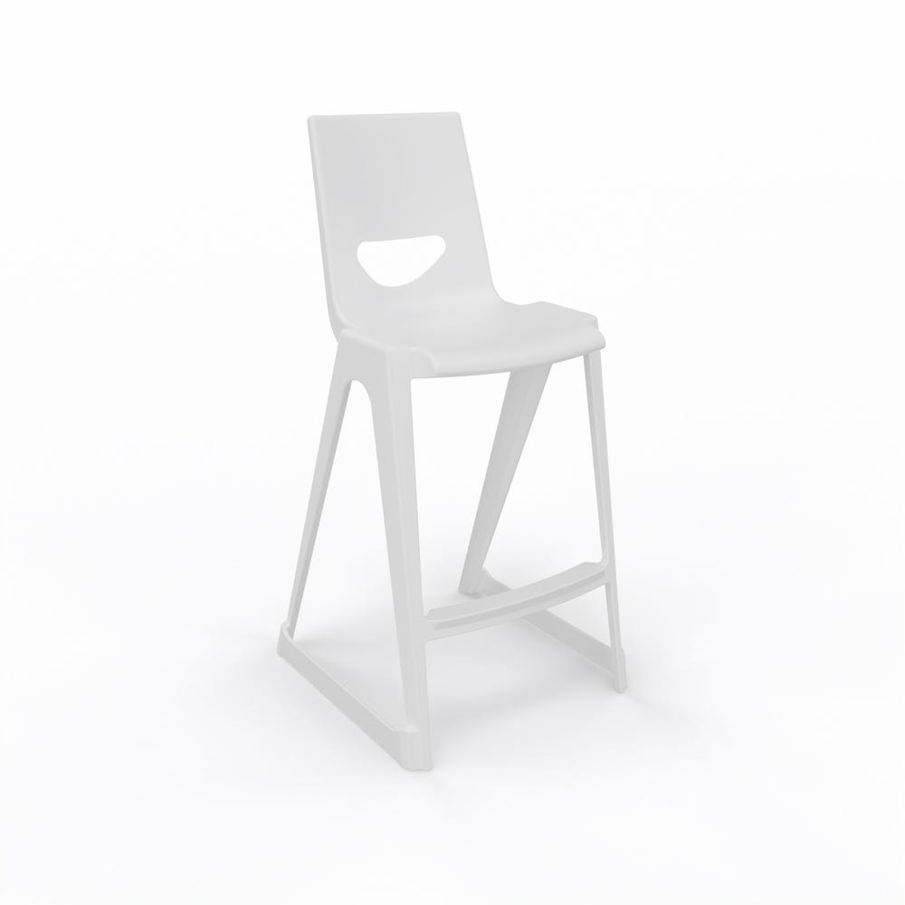 EN One High Chair 685mm White