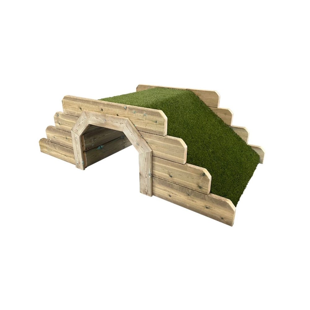 Outdoor Grass Tunnel Mound