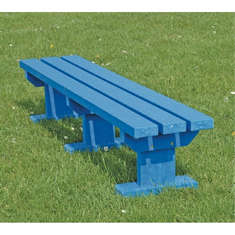 Eco Sturdy Junior Bench 3 Seater H305mm Blue