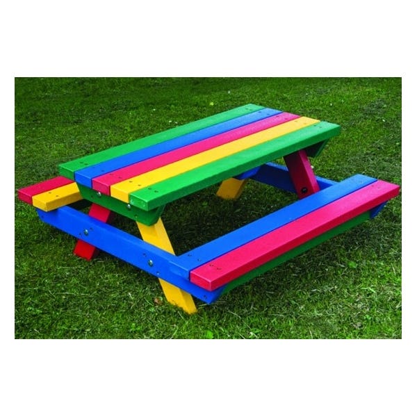 Recycled Plastic Teeny Tot Picnic Bench