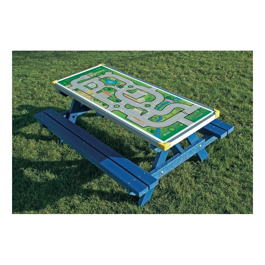 Recycled Plastic Heavy Duty Picnic Table Tinytown Top