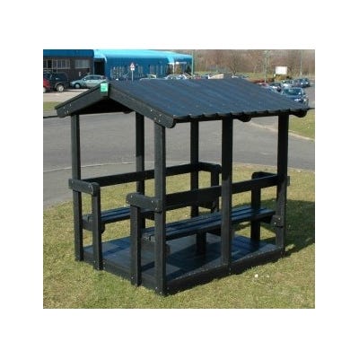 Recycled Plastic Adventure Cabin Black