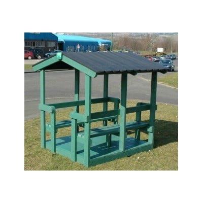 Recycled Plastic Adventure Cabin Green