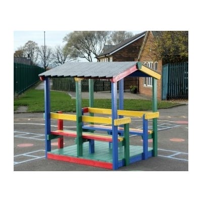 Recycled Plastic Adventure Cabin Rainbow