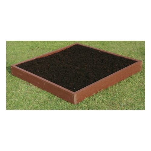 Eco Raised Bed 1200 x 1200 x 300mm Brown