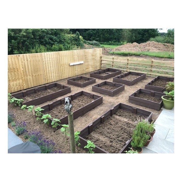 Recycled Plastic Raised Bed