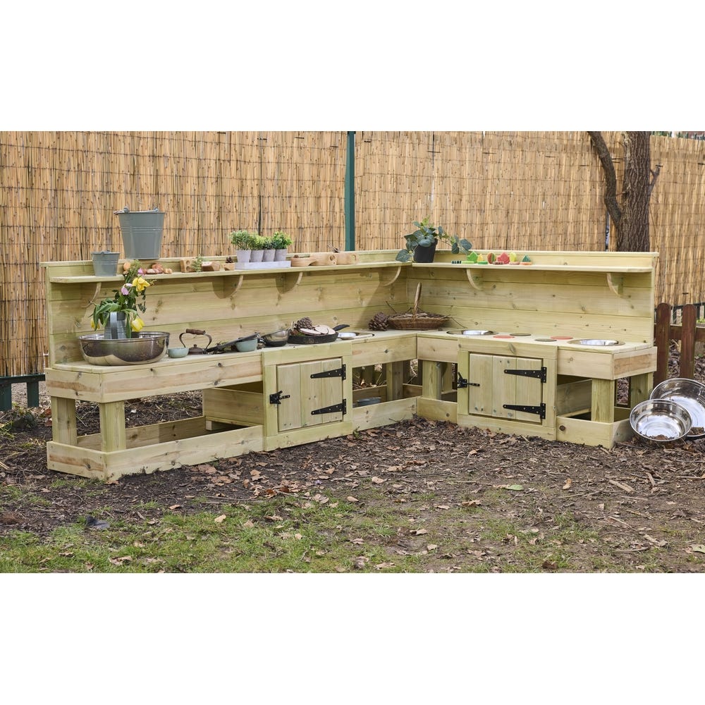 Compact Corner Mud Kitchen