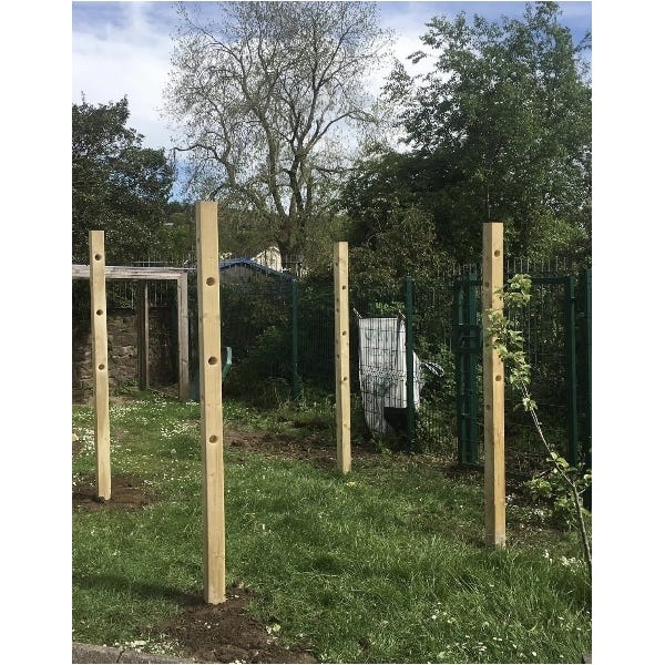 Den Making Posts Set of 4