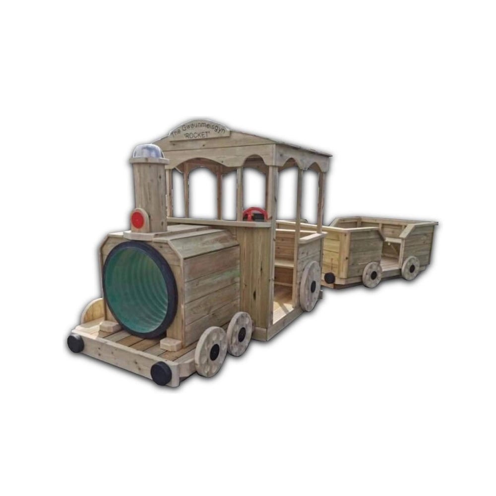 Locomotive Train with Crawl Tunnel