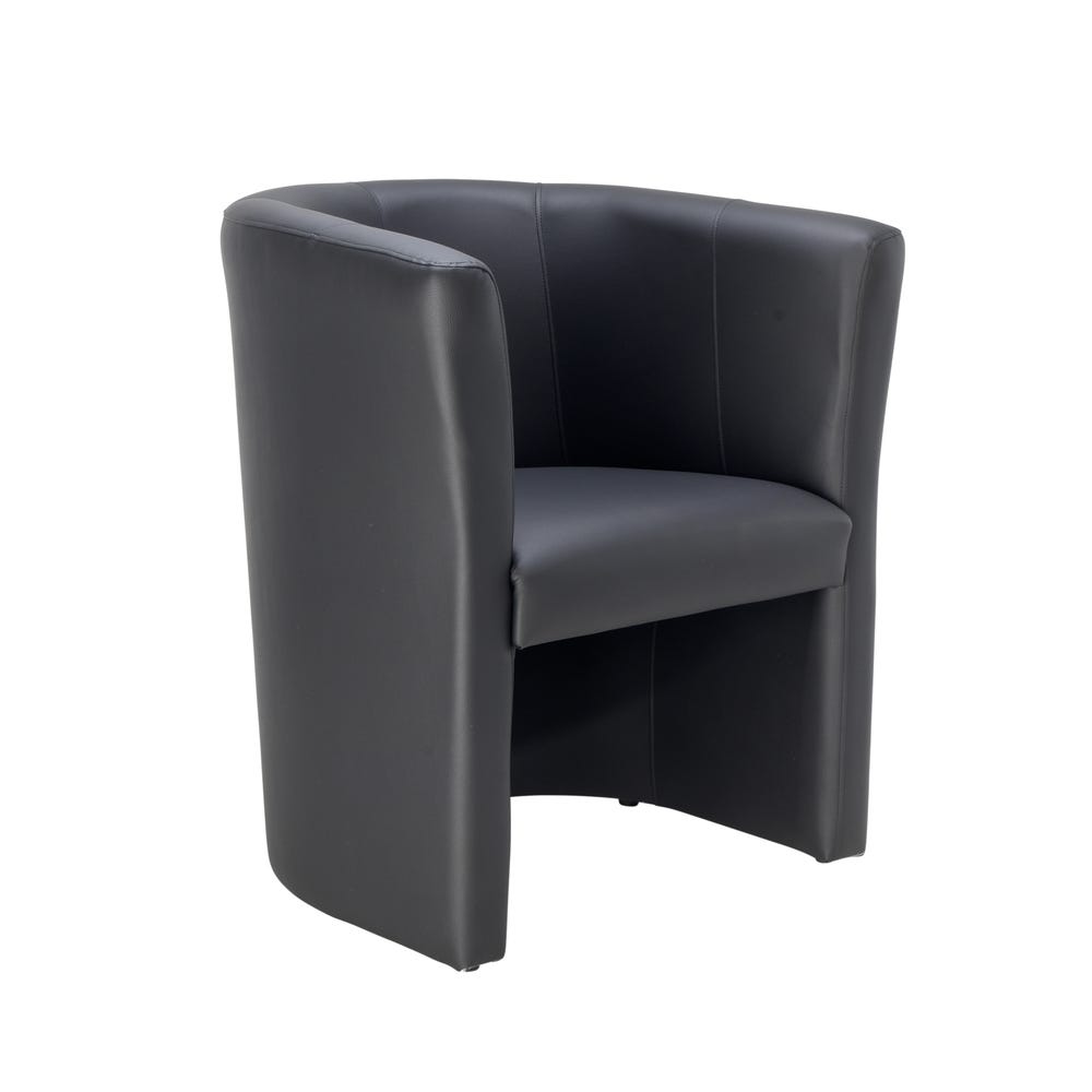 Tub Armchair Black