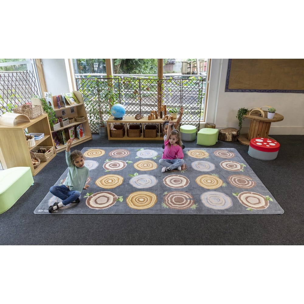 Natural World Tree Stump Placement Carpet