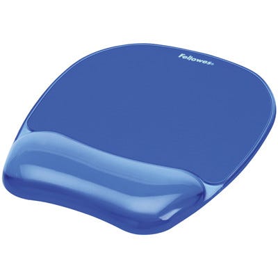 Gel Mouse Mat Blue Each