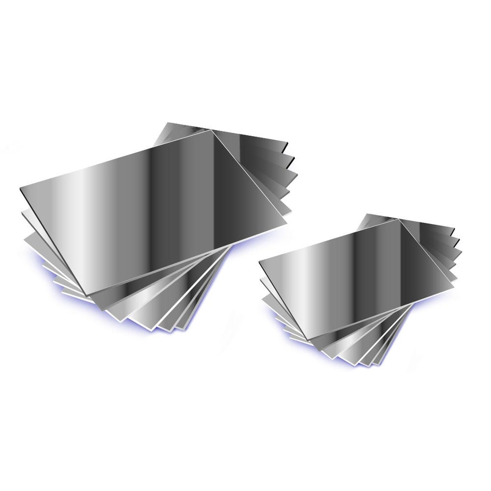 Flat Plastic Mirrors