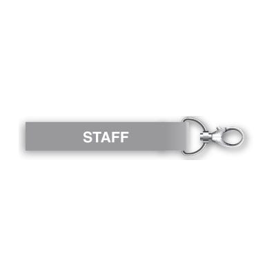 Staff Breakaway Lanyards Pack 10 - Grey