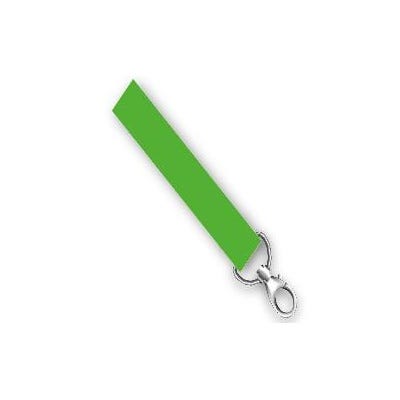 Lime Green Plain Breakaway Lanyards