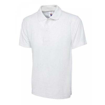 Mens Polo Shirt XL White