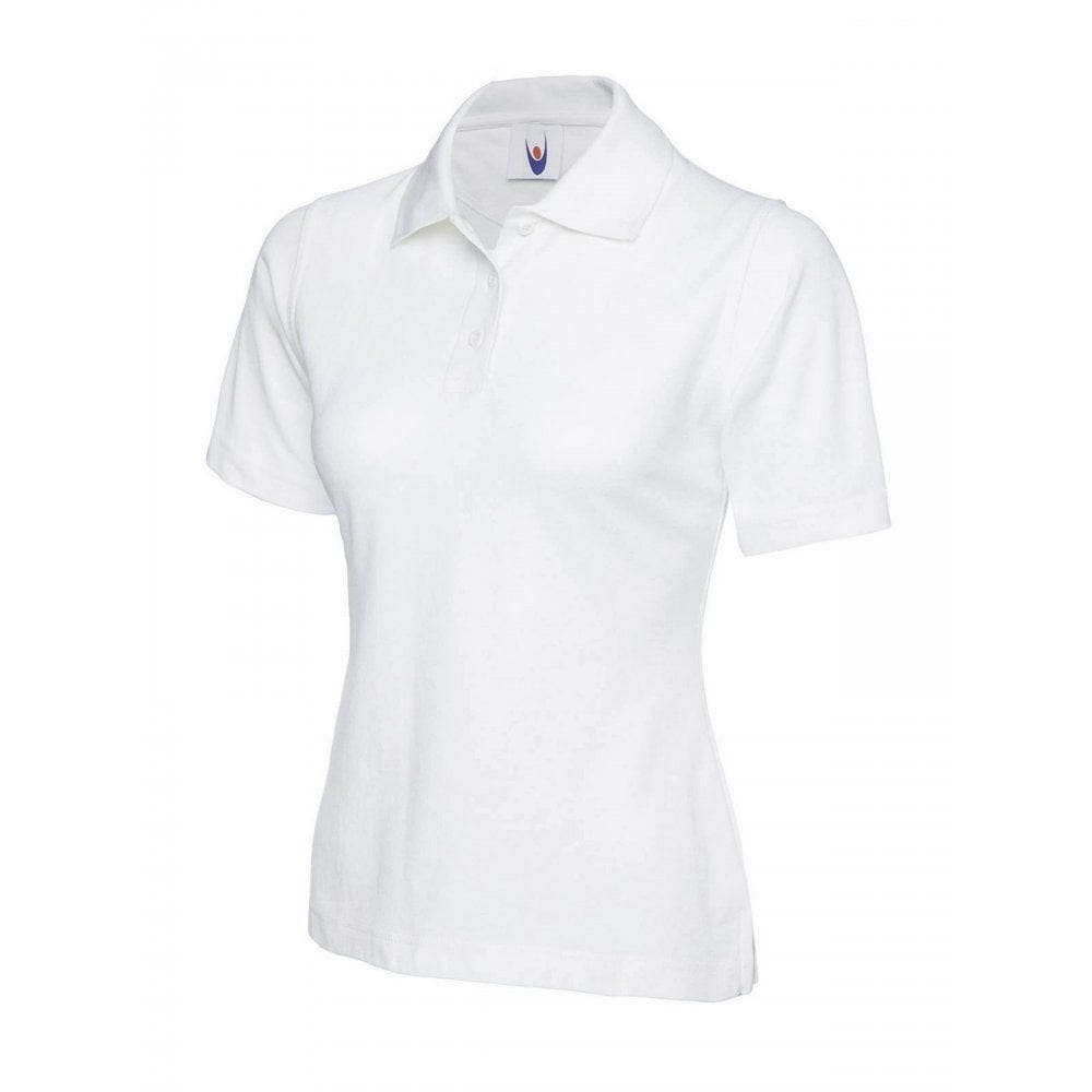 Womens Polo Shirt XS White