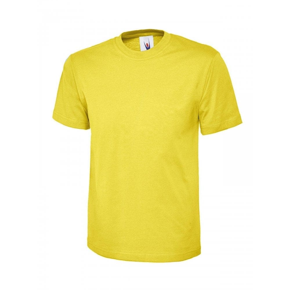 Mens T-Shirt 2XL Yellow