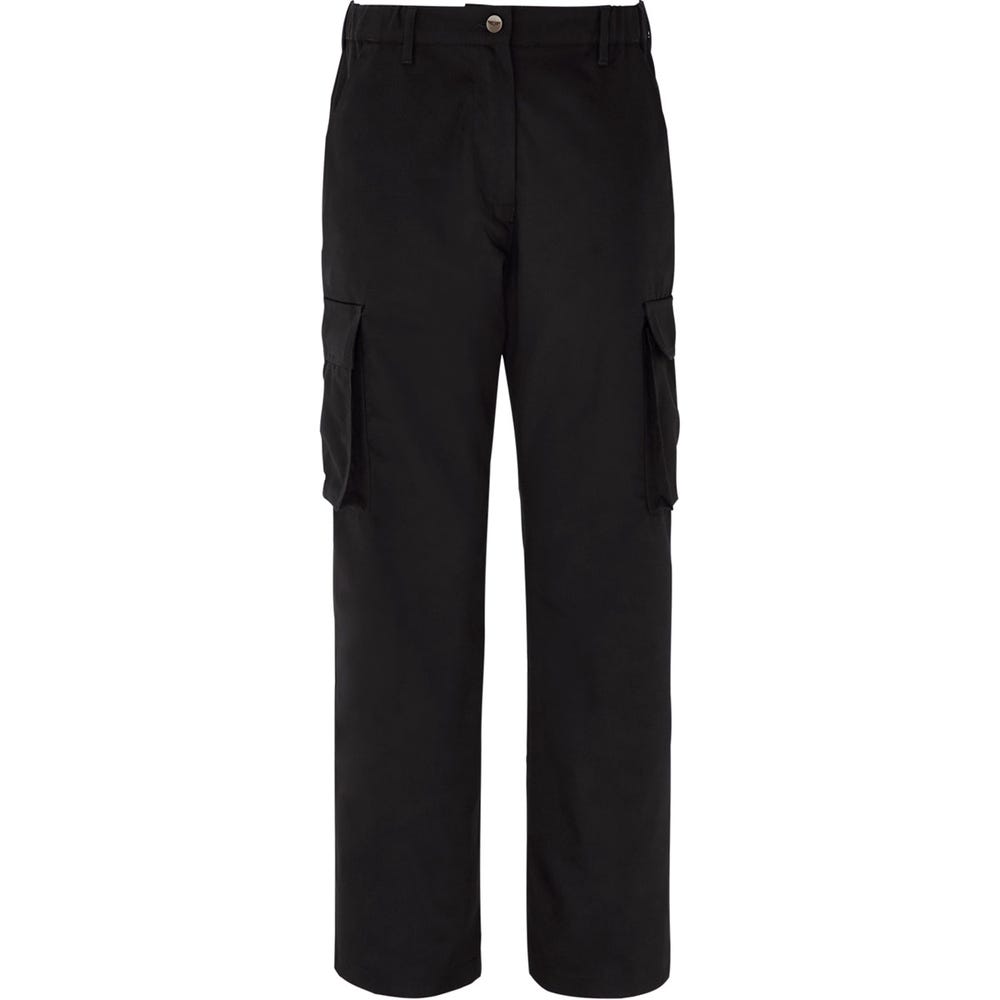 Women's Cargo Trouser 16 Regular Black