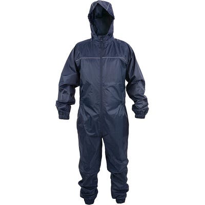 Childs Waterproof All in 1 Rain Suit 7-8 Years Navy