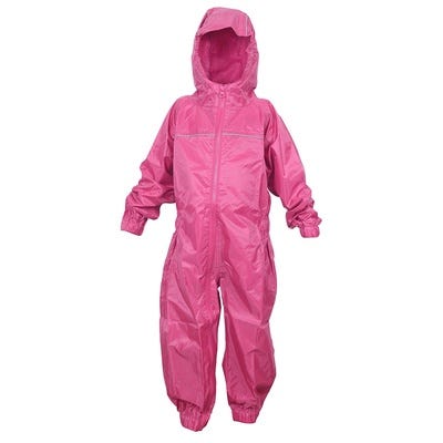 Childs Waterproof All in 1 Rain Suit 9-10 Years Pink