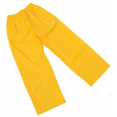 Childs Waterproof Over Trousers 3-4 Years Gold