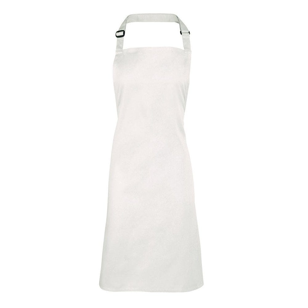 Premier Bib Apron - White