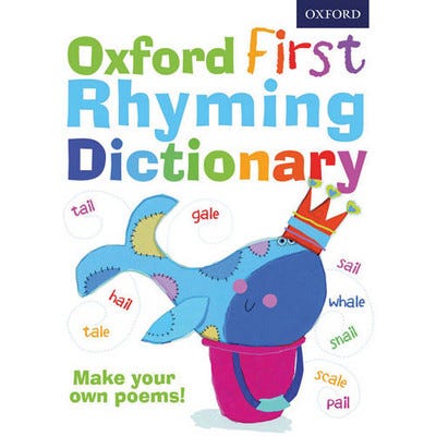 Oxford First Rhyming Dictionary Each